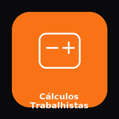 Ícone Cálculos Trabalhistas